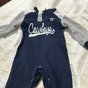 Dallas Cowboys jumpsuit baby/toddler